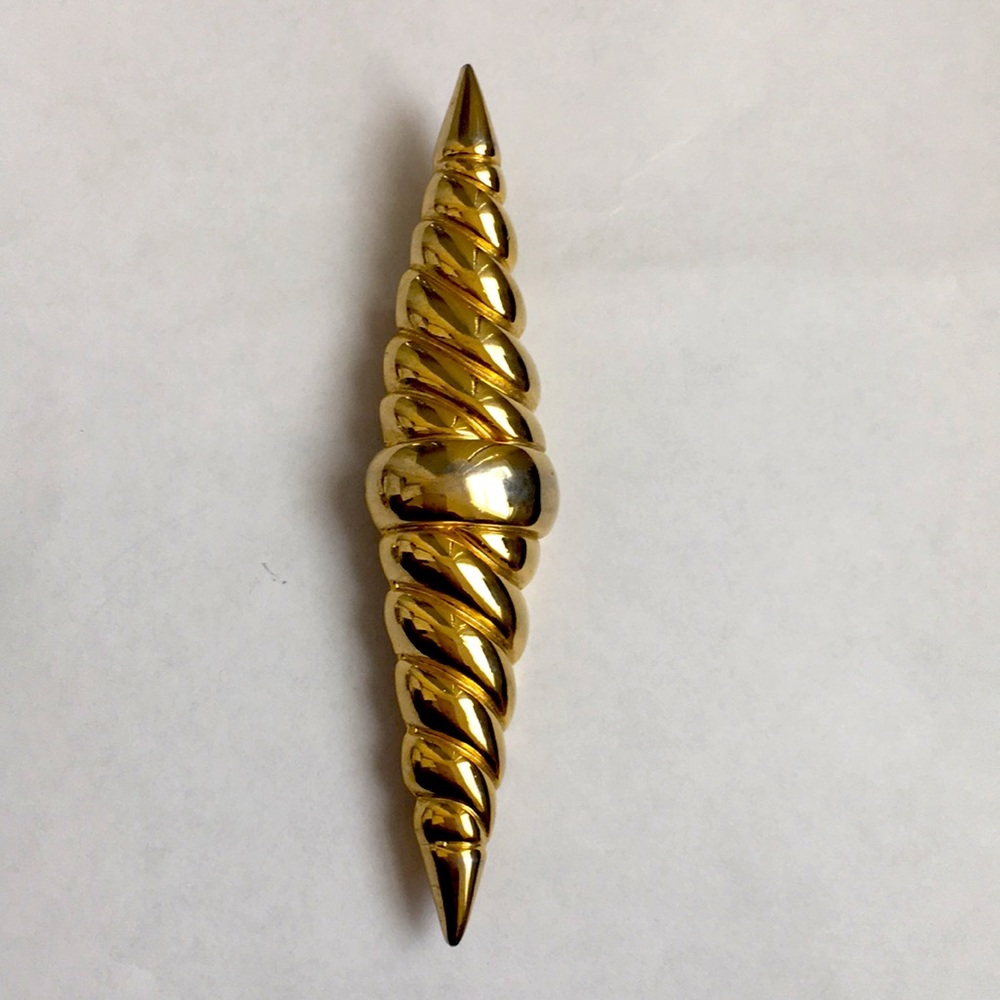 Vintage Brooch Goldtone
